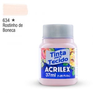 Tinta para Tecido Fosca 37ml - Tons de Rosa (Unidade)