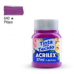 Tinta para Tecido Fosca 37ml - Tons de Lilás, Violeta e Roxo