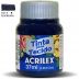 Tinta para Tecido Fosca 37ml - Tons de Azul