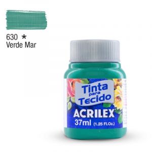 Tinta para Tecido Fosca 37ml - Tons de Verde (Unidade)