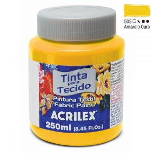 Tinta para Tecido Fosca Acrilex 250ml (Unidade)