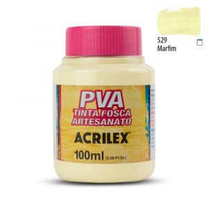 Tinta PVA Fosca Acrilex 100ml Tons de Amarelo e Laranja (Unidade)