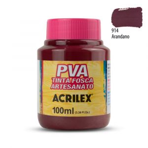 Tinta PVA Fosca Acrilex 100ml - Tons de Marrom (Unidade)