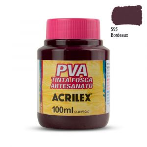 Tinta PVA Fosca Acrilex 100ml - Tons de Marrom (Unidade)