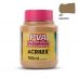 Tinta PVA Fosca Acrilex 100ml - Tons de Marrom (Unidade)