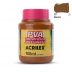 Tinta PVA Fosca Acrilex 100ml - Tons de Marrom (Unidade)