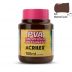 Tinta PVA Fosca Acrilex 100ml - Tons de Marrom (Unidade)