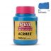 Tinta PVA Fosca Acrilex 100ml Tons de Azul (Unidade)