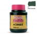 Tinta PVA Fosca Acrilex 100ml Tons de Verde (Unidade)