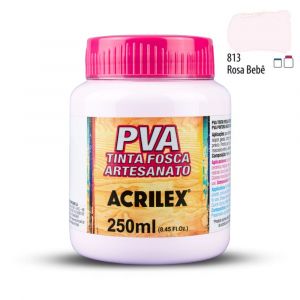 Tinta PVA Fosca Acrilex 250ml (Unidade)