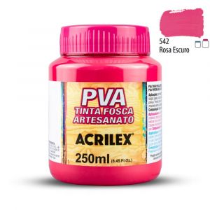 Tinta PVA Fosca Acrilex 250ml (Unidade)