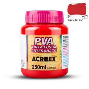 Tinta PVA Fosca Acrilex 250ml (Unidade)