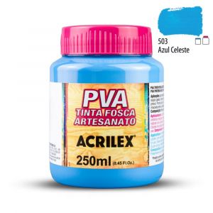 Tinta PVA Fosca Acrilex 250ml (Unidade)