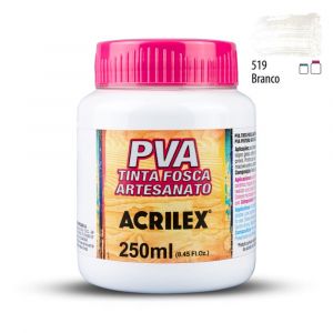 Tinta PVA Fosca Acrilex 250ml (Unidade)