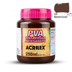 Tinta PVA Fosca Acrilex 250ml (Unidade)