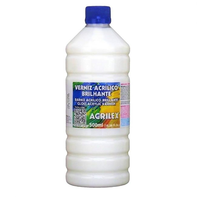 Verniz Acrílico Brilhante - 500 ml