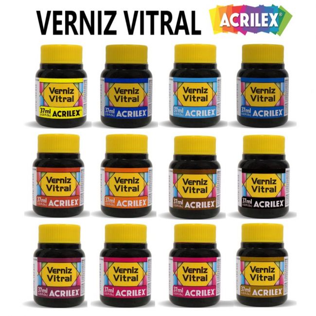 Verniz Vitral Acrilex 37ml (Unidade)